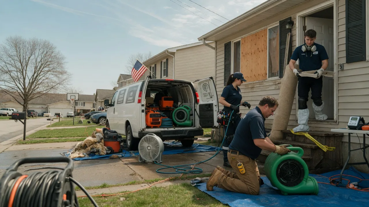 Water Damage Restoration in Waunakee, WI near me